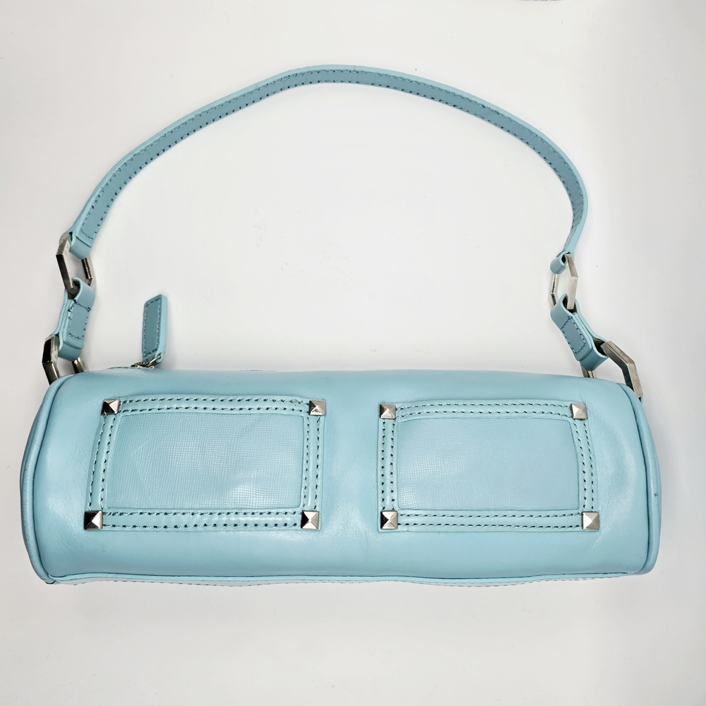 Gianni Bini Light Blue cylindrical Shoulder Bag